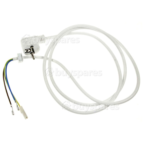 Power Cable White Eu Plug