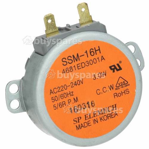 LG Turntable Motor : SP ELEMECH SSM-16H 4681ED3001A