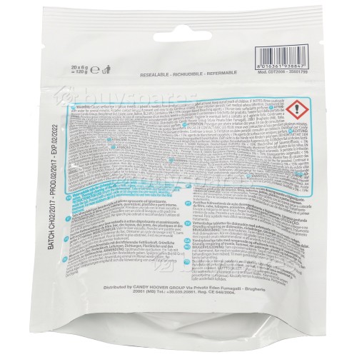 Nettoyant Professionnel Pour Lave-vaisselle (Paquet De 6) Care+Protect