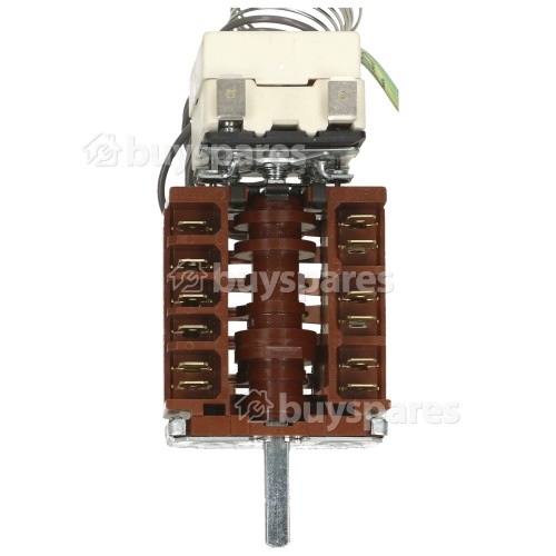 Falcon 6572 Falcon 1092 Dual Fuel Nat Gas Black/Brass Drehwahlschalter & Thermostat - 55.13059.210