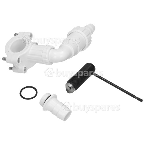 Hose Waste Drain Kit For Plumbing In Washing Machine Dishwasher Buyspares