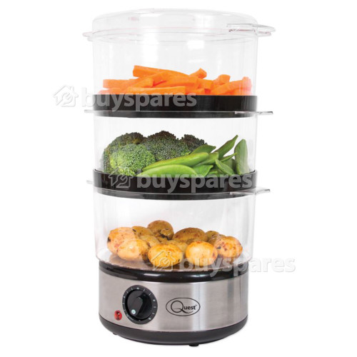 Quest 3 Tier Food Steamer Buyspares Quest 3 Tier Food Steamer Buyspares