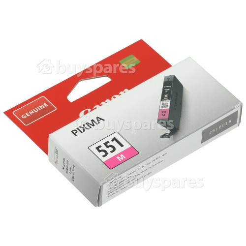 Canon Genuine CLI-551M Magenta Ink Cartridge - 6410B001