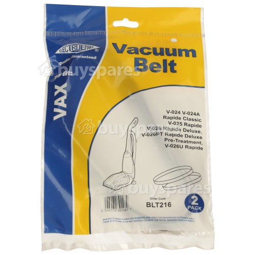 Vax Agitator Belt