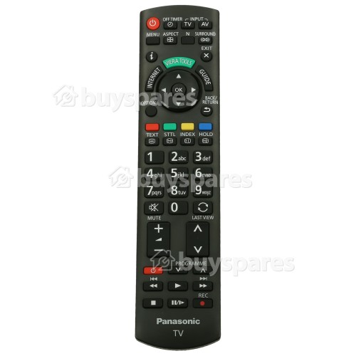 Panasonic N2QAYB000490 TV Remote Control