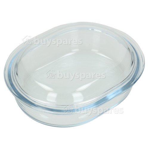 White Knight HL6232BS Brushed Stainless Pyrex Dish H/t HL6200