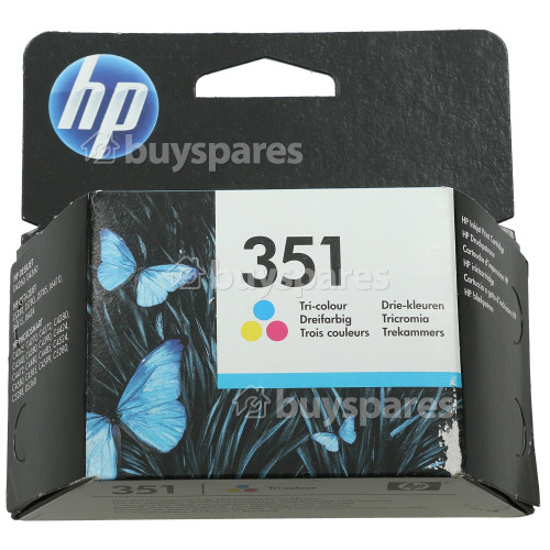 Hewlett Packard Genuine No.351 Colour Ink Cartridge (CB337EE)