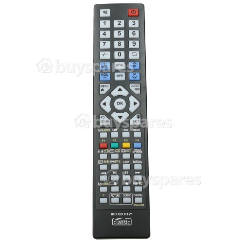 Blaupunkt Compatible TV Remote Control