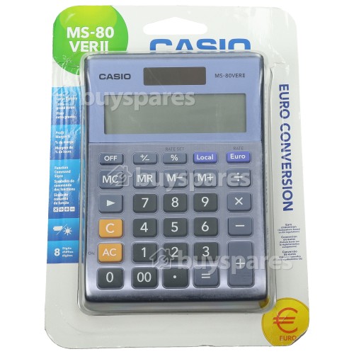 Calcolatrice Da Scrivania A 8 Cifre Casio