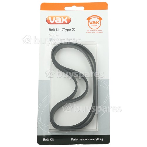 Vax U89-P8-B Belt Kit (Type 3)