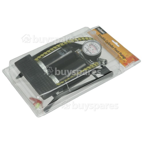 Rolson Double Cylinder Foot Pump Car. Van, Bike Etc. BuySpares