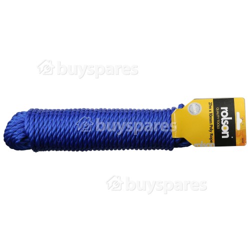 Rolson Polypropylene Rope - 27m X 10mm