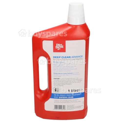 Dirt Devil Carpet Cleaning Solution