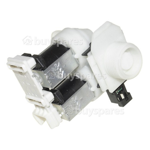 Cold Water Double Inlet Solenoid Valve : 180Deg. With 10.5 Bore Outlets