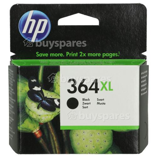 Hewlett Packard Genuine No.364XL High Capacity Black Ink Cartridge (CN684EE)