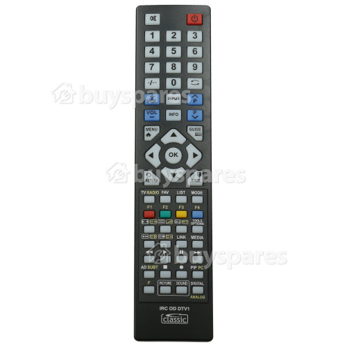 Sharp LC42XL2E Compatible TV Remote Control