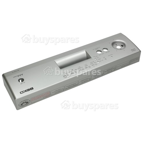 Beko Control Panel Fascia - Silver