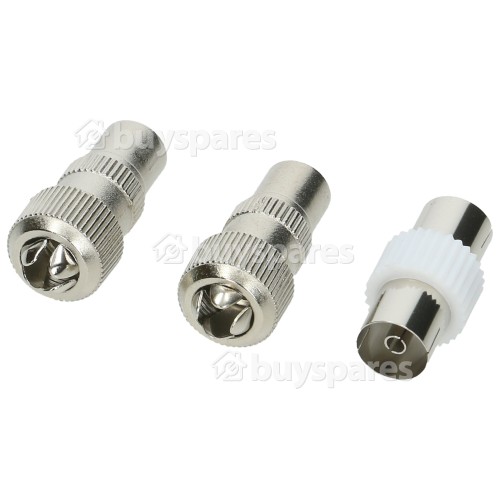 Kit De Conector Y Clavija Coaxial Wellco | BuySpares Spain