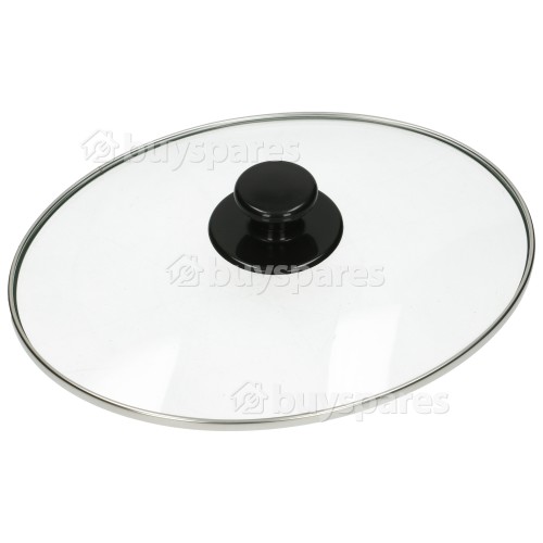 Morphy Richards Schongarer-Glasdeckel : 260x210mm (Ovale Form)