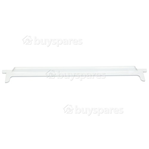 Lec Upper Fridge Glass Shelf Rear Trim - White