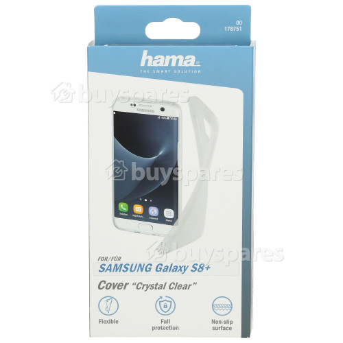 Hama Cover "Crystal Clear" Für Samsung Galaxy S8+, Transparent