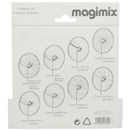 Magimix Parmesan Grater Disc
