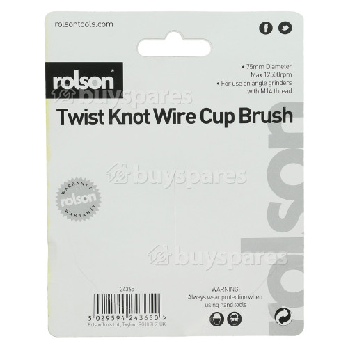 Rolson 6pc Mini Wire Brush Set