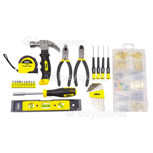 Rolson Tools 30 Piece Home Tool Kit