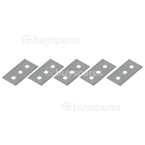 Ceramic / Induction / Glass Hob Scraper Blades (Pack Of 5) BuySpares