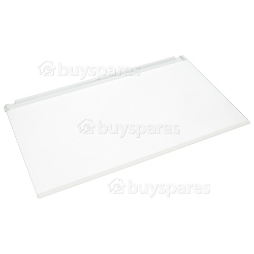 Satrap Top/Middle Fridge Glass Shelf Assembly : 519x300mm