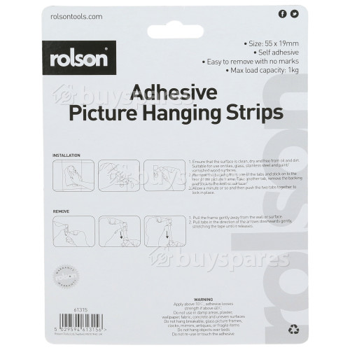Rolson Picture Hanging Strip