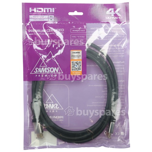 Premium HDMI 4K Ultra HD Cable - 3m