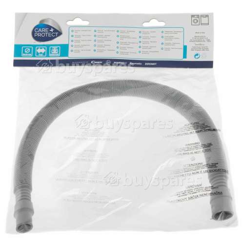 Care+Protect 2m Extendable Washing Machine / Dishwasher Drain Hose 19x29mm Diameter