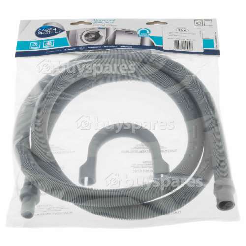 Care+Protect 2.5m Extension Washing Machine / Dishwasher Drain Hose 19x29mm Diameter