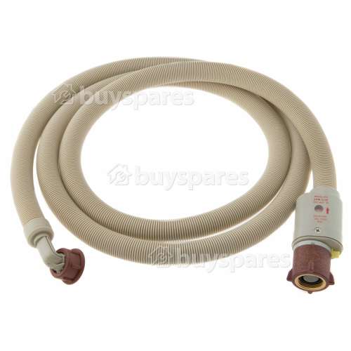 Tubo Di Ingresso Universale Aquastop Della Lavastoviglie/lavatrice - 2,5m - Connessione Dritta/curva Care+Protect