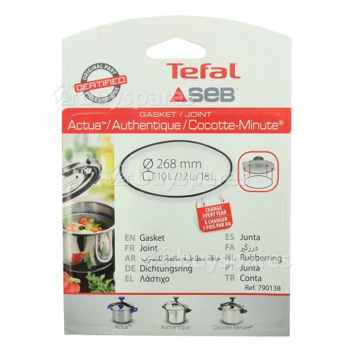 Tefal Lid Sealing Ring - 268mm