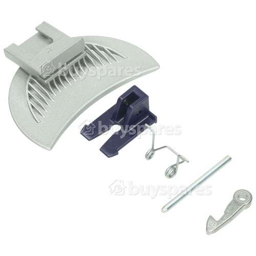 Indesit Door Handle Kit Silver Moon