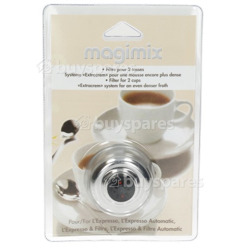 Magimix L'Espresso 2 Cup Stainless Filter