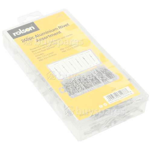 Rolson Four Head Rivet Gun: Comes With 60 Rivets 44409