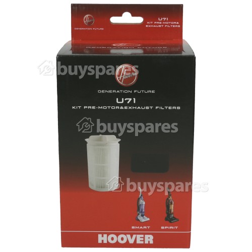 Ensemble Filtre Pour Aspirateur - U71 - Hoover