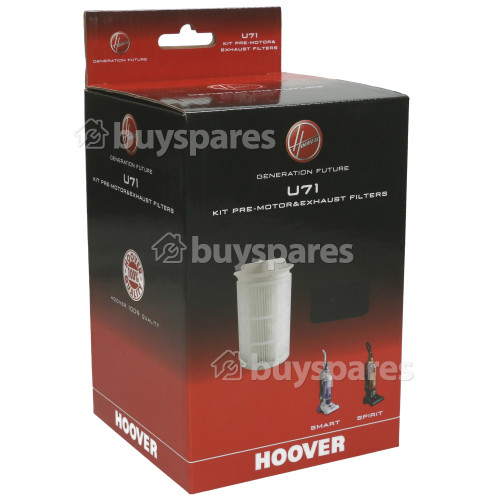 Hoover Vacuum Cleaner U71 Filter Kit 