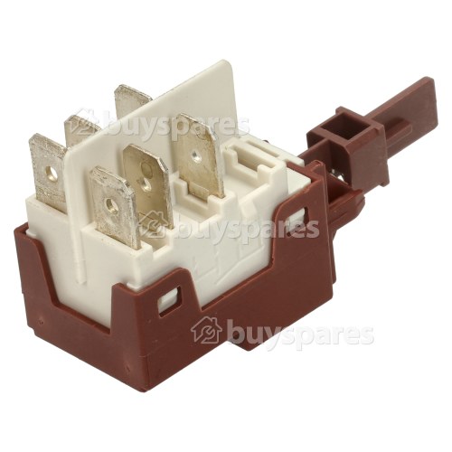Interrupteur Poussoir Marche/Arr&ecirc;t Pour S&egrave;che-linge HNC270 : 6 Connecteurs GSH5530ZXWW General Electric