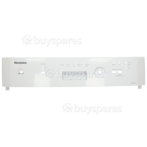 Beko Control Panel Fascia - White