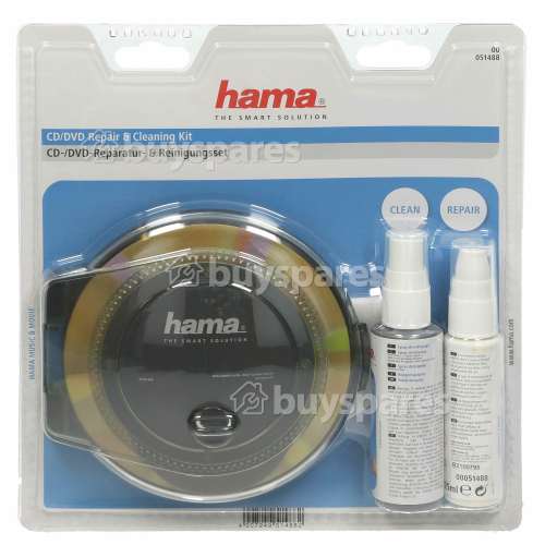 Kit Di Riparazione E Pulizia Di CD/DVD Hama