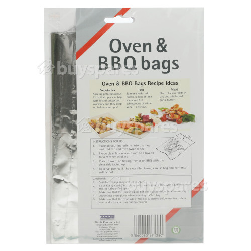 Toastbag Backofen- & Grillbeutel (10er Packung)