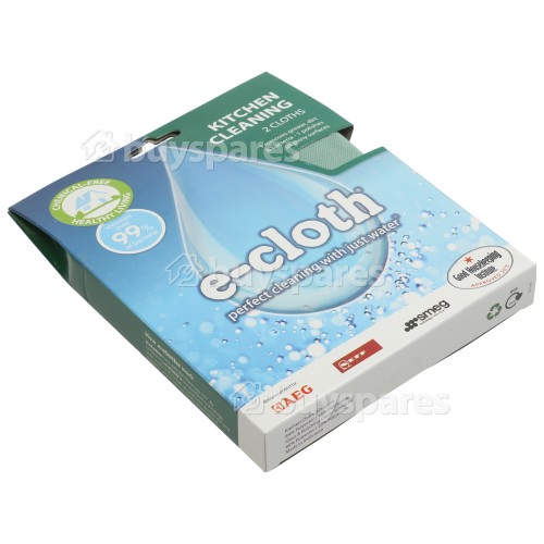 E-Cloth Kitchen Cleaning E-Cloth 2 Pack (Microfibre Cloths)