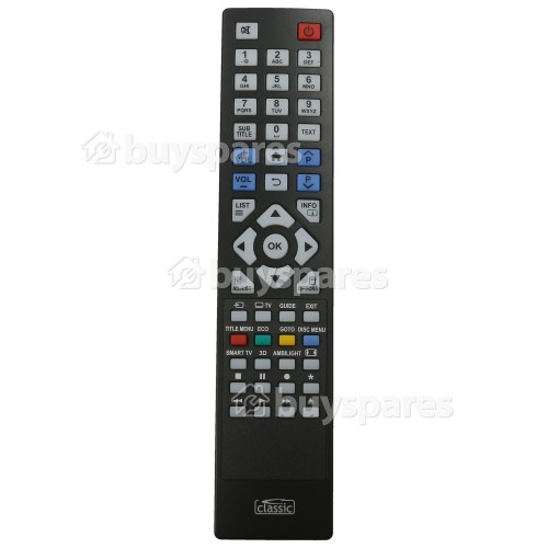 Philips Compatible TV Remote Control