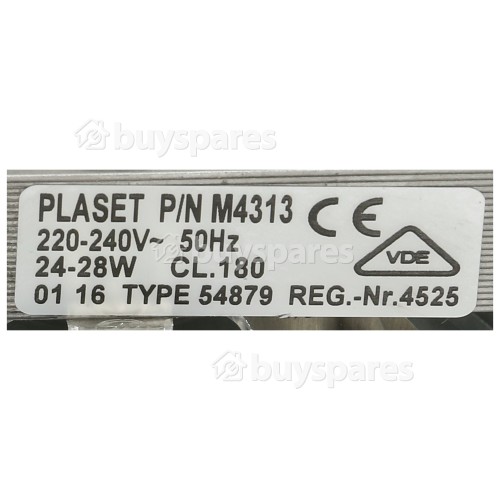 Hoover Oven Fan Motor : Plaset M4313 Type 54879