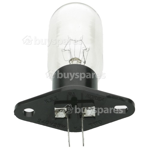 Panasonic 25W T170 Gerätelampe & Halter | BuySpares Austria LG Glühlampe Mit Halterung (Mikrowelle) | Ersatzteile