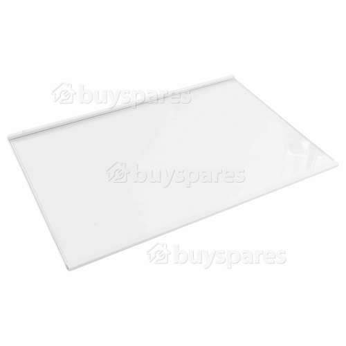 LG Upper/Middle Fridge Shelf Assembly 495x340x6/13mm BuySpares